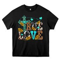 Black true love Heavy Core Tee - texasbilliewilder