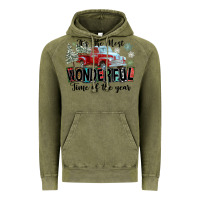 Vintage Olive It's The Most Wonderful Time Of The Year Vintage Hoodie - FaDigitalArtStudio