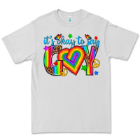 Dove Grey its okay to say gay Premium Tee - texasbilliewilder