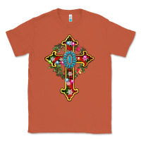 Copper christmas cross Classic Tee - AdoDesignShop