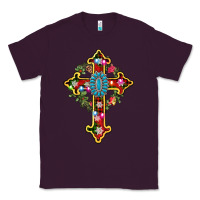 Plum christmas cross Classic Tee - AdoDesignShop