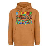 Meerkat i love someone with autism Heavyweight Hoodie - LillyAllenDesigns