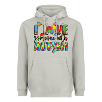 Moon Dust i love someone with autism Heavyweight Hoodie - LillyAllenDesigns