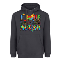 Smoke i love someone with autism Heavyweight Hoodie - LillyAllenDesigns