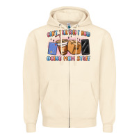 Sandshell can't talk right now doing mom stuff Zipper Hoodie - MaliasSmallBusiness