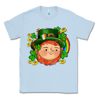 Dusty Blue st patricks elf Classic Tee - AdoDesignShop