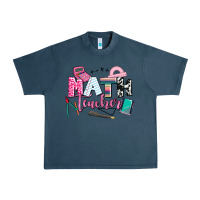 Midnight Navy math teacher Urban Heavy Tee - AdoDesignShop