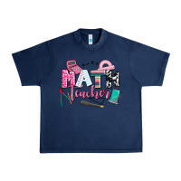 Navy math teacher Urban Heavy Tee - AdoDesignShop