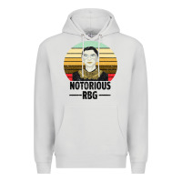 Dove Grey Notorious RBG Premium Hoodie - Bettercallsaul