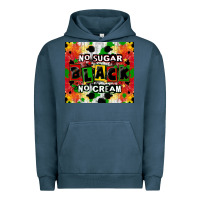 Pigment Midnight Navy no sugar no cream black tumbler Urban Hoodie - CowGirlArtShop