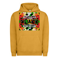 Pigment Peanut Butter no sugar no cream black tumbler Urban Hoodie - CowGirlArtShop