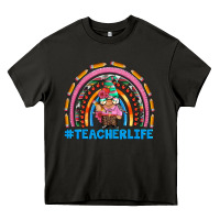 Asphalt teacherlife and teacher gnome rainbow Heavy Core Tee - Artiststas