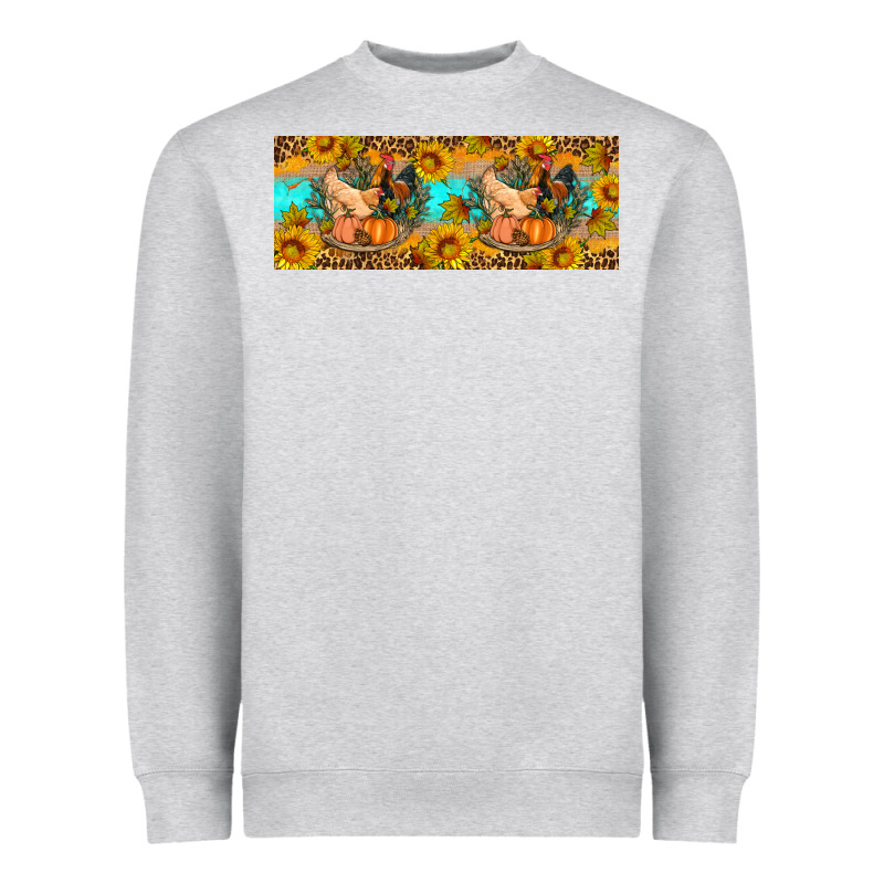 Fall Coop Animals Pumpkin 11 Oz Mug Heavyweight Sweatshirt by Artiststas | Teevron