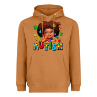 Meerkat autism afro girl Heavyweight Hoodie - LillyAllenDesigns