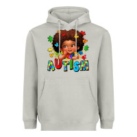 Moon Dust autism afro girl Heavyweight Hoodie - LillyAllenDesigns