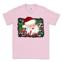Bubblegum Pink believe santa Classic Tee - AdoDesignShop