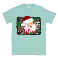 Seafoam believe santa Classic Tee - AdoDesignShop