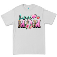Dove Grey love mom Premium Tee - Zillion Design Studio