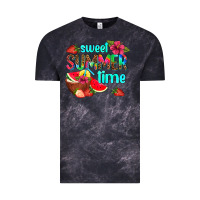 Cloud Black sweet summer time Vintage Tee - AdoDesignShop