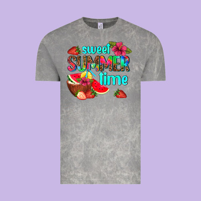 Sweet Summer Time Vintage Tee Designed By Adodesignshop