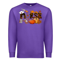 Purple Fall Nurse Premium Sweatshirt - LillyAllenDesigns