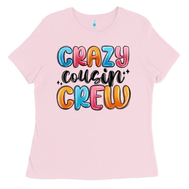 Crazy Cousin Crew Ladies Tee by MaliasSmallBusiness | Teevron
