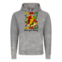 Cloud Rock celebrate juneteenth know your history Vintage Hoodie - HRA Design Shop