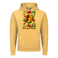 Vintage Mustard celebrate juneteenth know your history Vintage Hoodie - HRA Design Shop