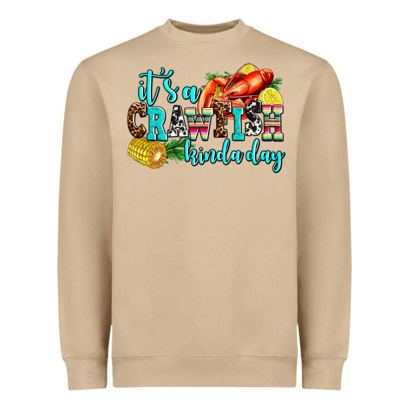 Its A Crawfish Kinda Day Heavyweight Sweatshirt by AdoDesignShop | Teevron