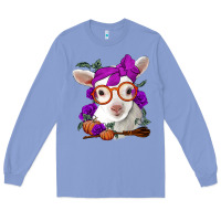 Colony Blue Cute baby lamb halloween Long Sleeve Tee - Jasminsmagicworld
