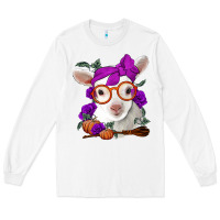 White Cute baby lamb halloween Long Sleeve Tee - Jasminsmagicworld
