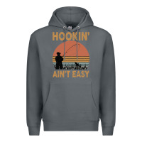 Rock Hookin Ain t Easy Fishing Premium Hoodie - Bettercallsaul