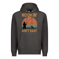 Smoke Hookin Ain t Easy Fishing Premium Hoodie - Bettercallsaul