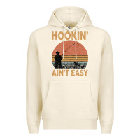Tofu Hookin Ain t Easy Fishing Premium Hoodie - Bettercallsaul