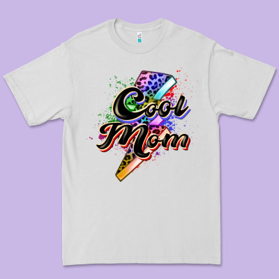 Cool Mom Premium Tee Designed By Zillion Design Studio