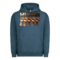 Pigment Midnight Navy melanin juneteenth Urban Hoodie - CowGirlArtShop