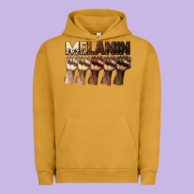 Melanin Juneteenth Urban Hoodie Designed By Cowgirlartshop