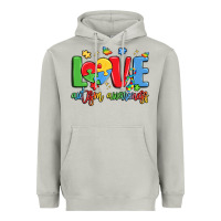 Moon Dust love autism awareness Heavyweight Hoodie - LillyAllenDesigns