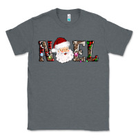 Charcoal Heather noel santa Classic Tee - AdoDesignShop