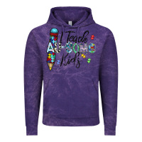Cloud Purple i teach au some kids Vintage Hoodie - CowhideDigitalArt