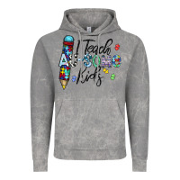Cloud Rock i teach au some kids Vintage Hoodie - CowhideDigitalArt
