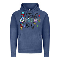 Vintage Denim i teach au some kids Vintage Hoodie - CowhideDigitalArt