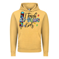 Vintage Mustard i teach au some kids Vintage Hoodie - CowhideDigitalArt