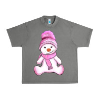 Tornado winter pink snowman and hat Urban Heavy Tee - AdoDesignShop