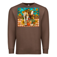Chestnut Western Fall Heifer Premium Sweatshirt - LillyAllenDesigns
