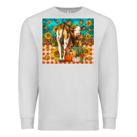 Dove Grey Western Fall Heifer Premium Sweatshirt - LillyAllenDesigns