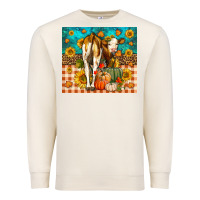 Sandshell Western Fall Heifer Premium Sweatshirt - LillyAllenDesigns
