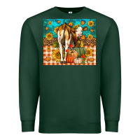 Sports Green Western Fall Heifer Premium Sweatshirt - LillyAllenDesigns