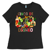 Black cinco de drinko Ladies Tee - JahusDesignShop