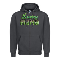 Smoke lucky mama Zipper Hoodie - MaliasSmallBusiness